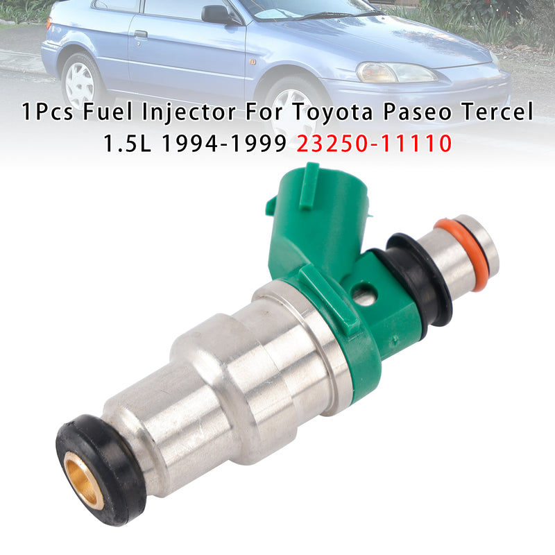 Toyota Paseo Tercel 1.5L 1994-1999 23250-11110 1PCS Fuel Injector