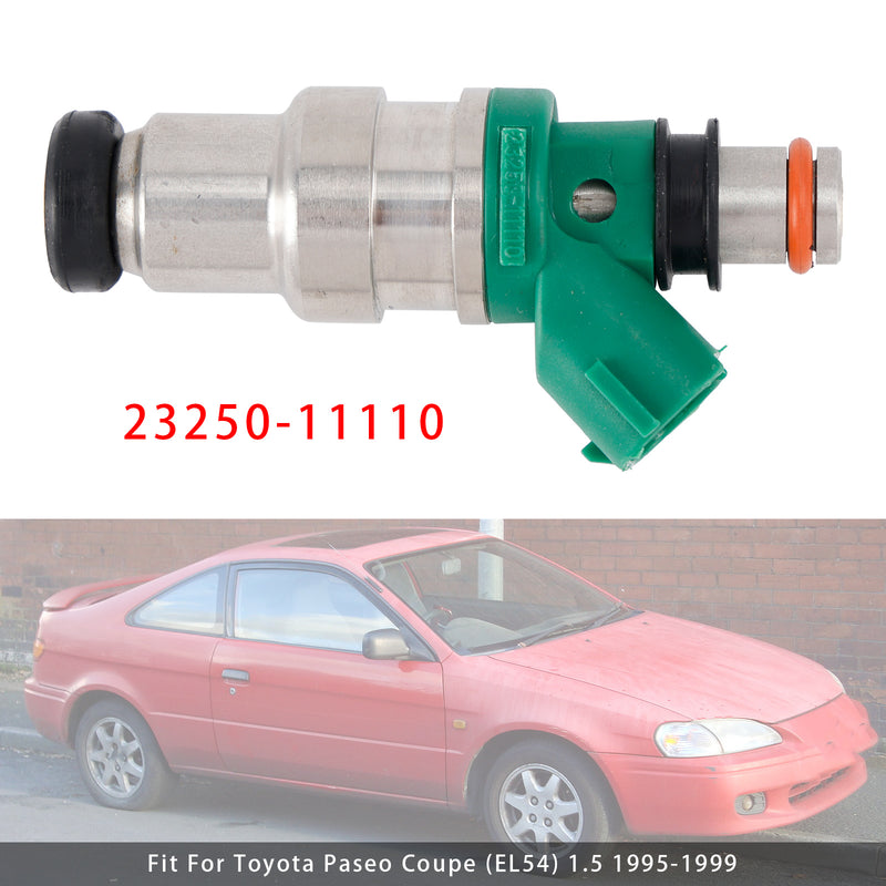 Toyota Paseo Tercel 1.5L 1994-1999 23250-11110 1PCS Fuel Injector