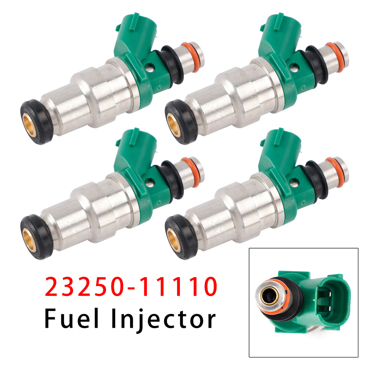 Toyota Paseo Tercel 1.5L 1994-1999 23250-11110 4PCS Fuel Injector