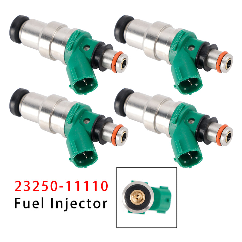 Toyota Paseo Tercel 1.5L 1994-1999 23250-11110 4PCS Fuel Injector
