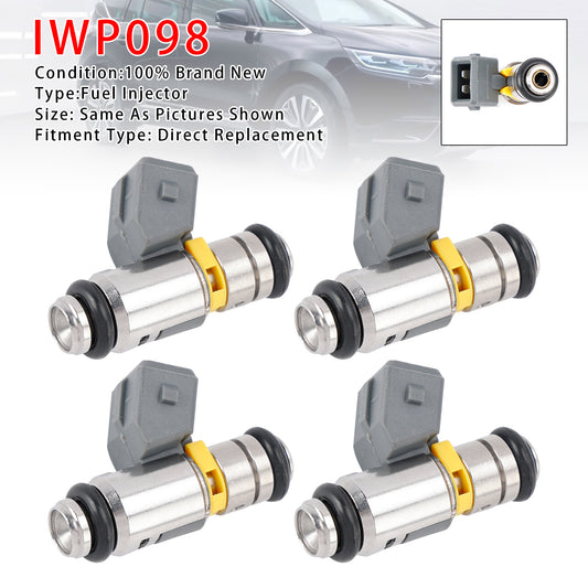 Renault Espace Grand Scénic Laguna Megane II 2.0 IWP098 4PCS Fuel Injector