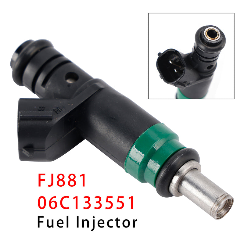 Audi A4 A6 Quattro 3.0L V6 2002-2006 FJ881 06C133551 1PCS Fuel Injector