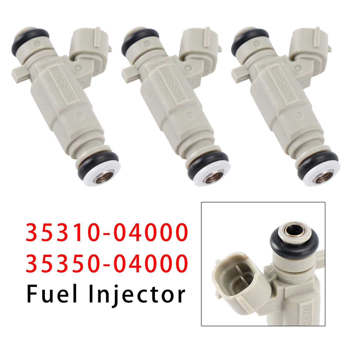 Hyundai Kia 1.0 1.2 2011-2020 35310-04000 35350-04000 3Pcs Fuel Injector