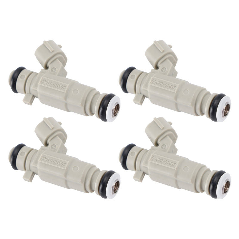 Hyundai Kia 1.0 1.2 2011-2020 35310-04000 35350-04000 4PCS Fuel Injector