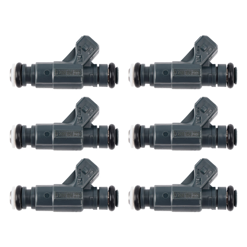 Audi A4 A6 Quattro A4 A6 Passat 1997-2005 2.8L 0280156273 6PCS Fuel Injector