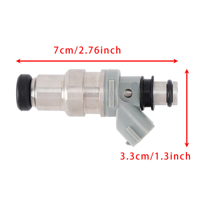 Toyota Starlet EP82 EP91 4EFTE 23250-11060 4PCS Fuel Injector