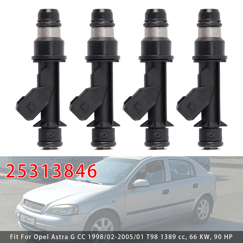 Vauxhall Astra Corsa Vectra Zafira Z14 Z16 25313846 4PCS Fuel Injector