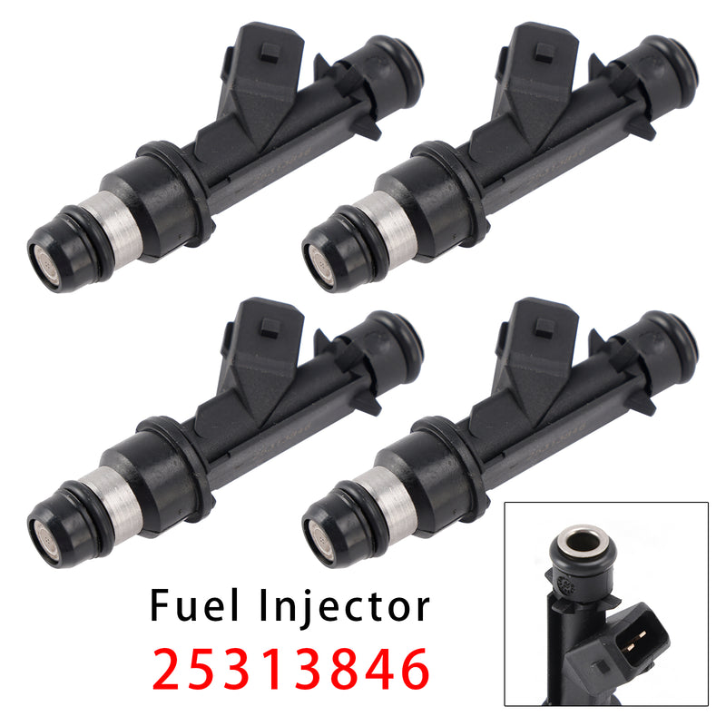 Vauxhall Astra Corsa Vectra Zafira Z14 Z16 25313846 4PCS Fuel Injector