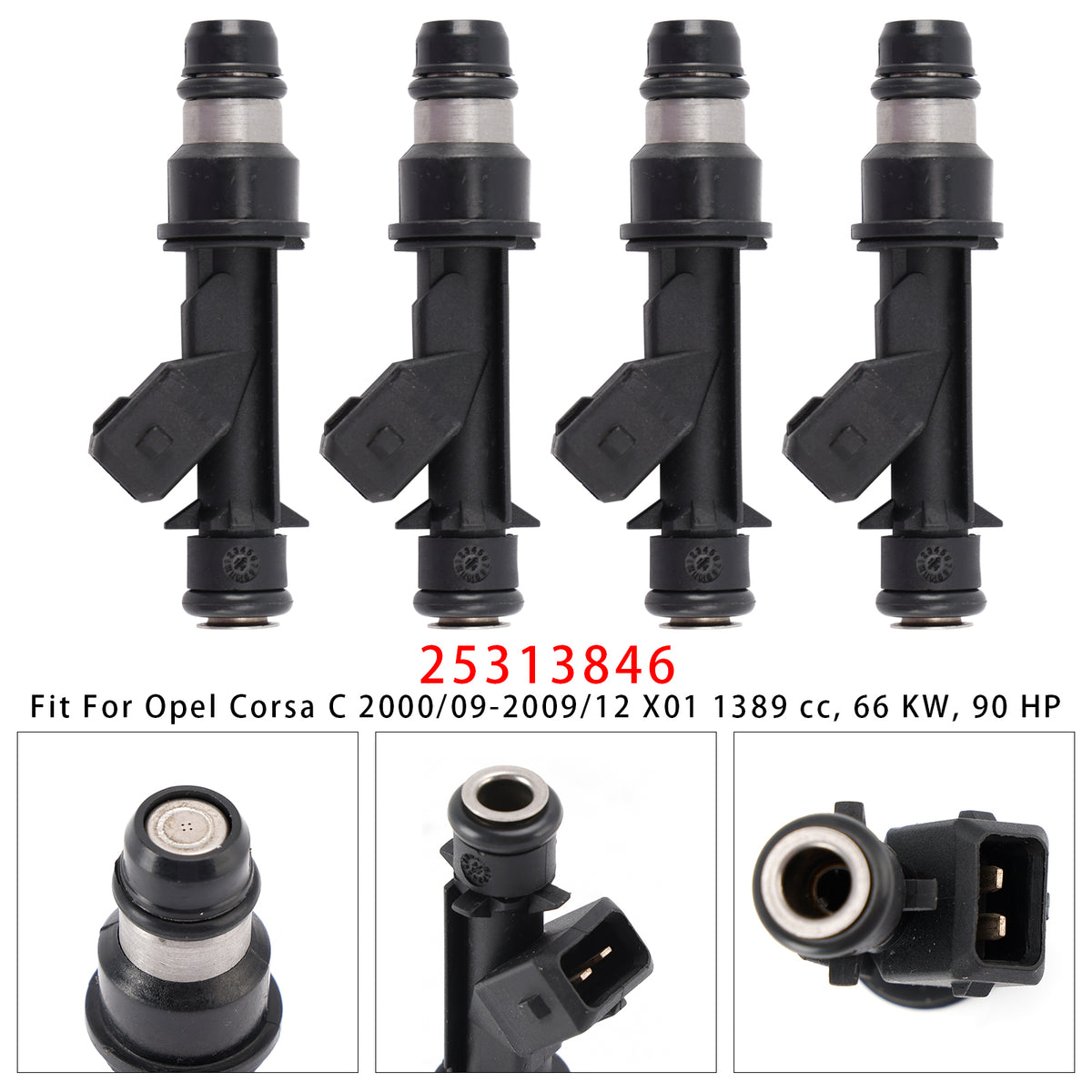 Vauxhall Astra Corsa Vectra Zafira Z14 Z16 25313846 4PCS Fuel Injector