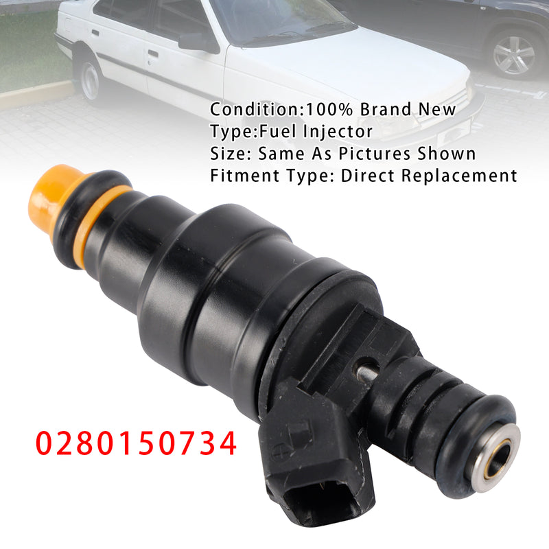 Volvo 745 940 240 740 2.3L Peugeot 405 1985-1995 0280150734 1PCS Fuel Injector