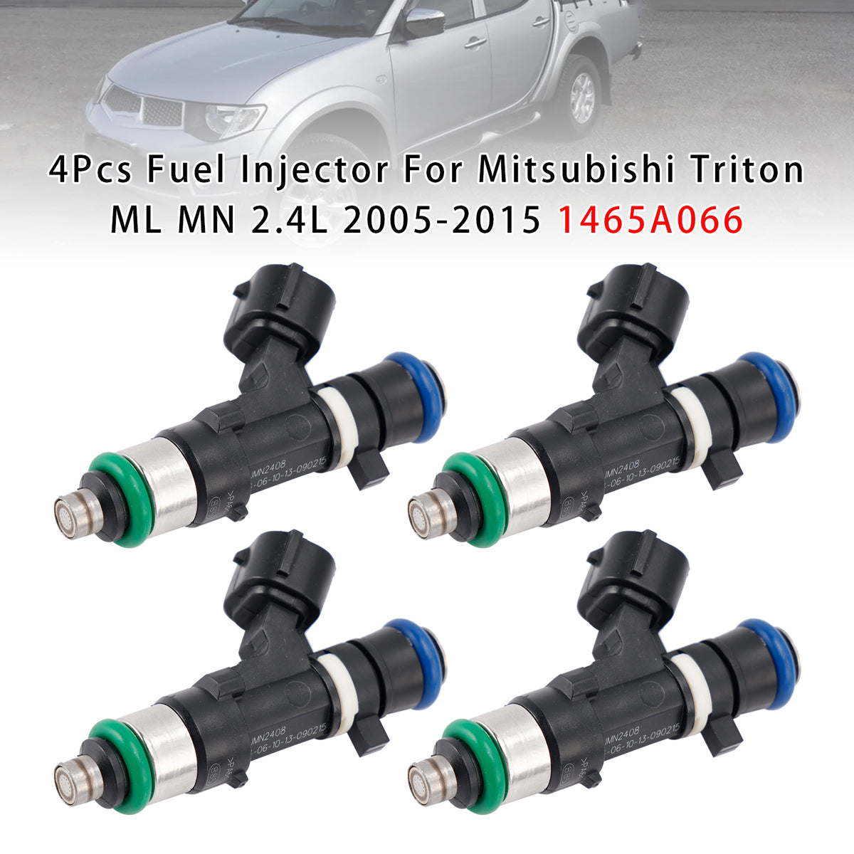 Mitsubishi Triton ML MN 2.4L 2005-2015 1465A066 4PCS Fuel Injector