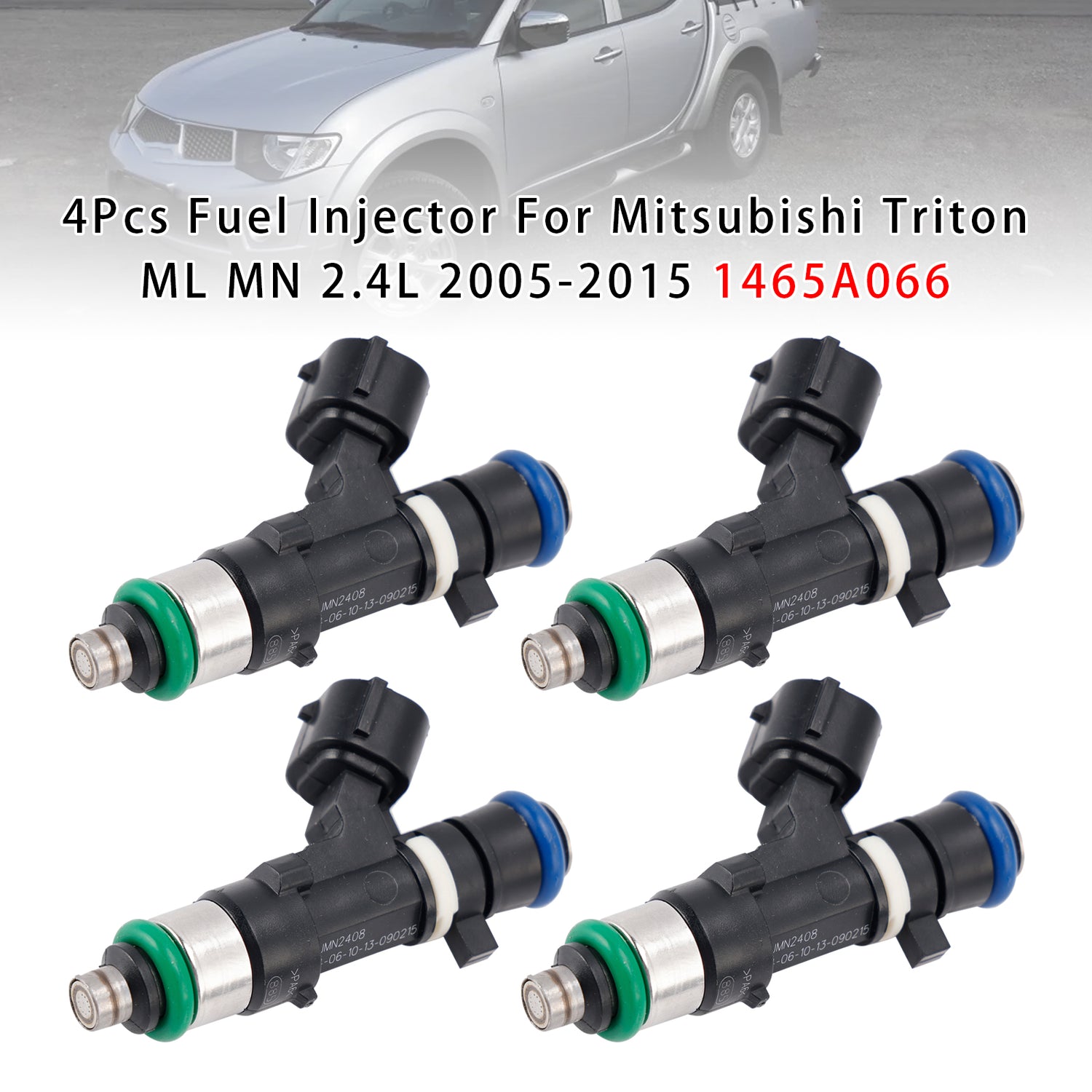Mitsubishi Triton ML MN 2.4L 2005-2015 1465A066 4PCS Fuel Injector