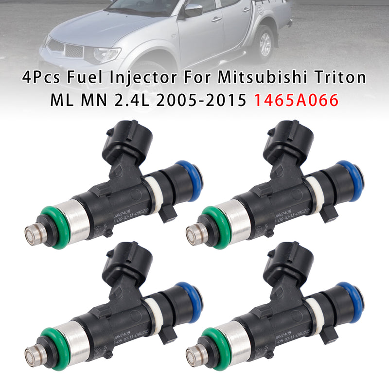 Mitsubishi Triton ML MN 2.4L 2005-2015 1465A066 4PCS Fuel Injector