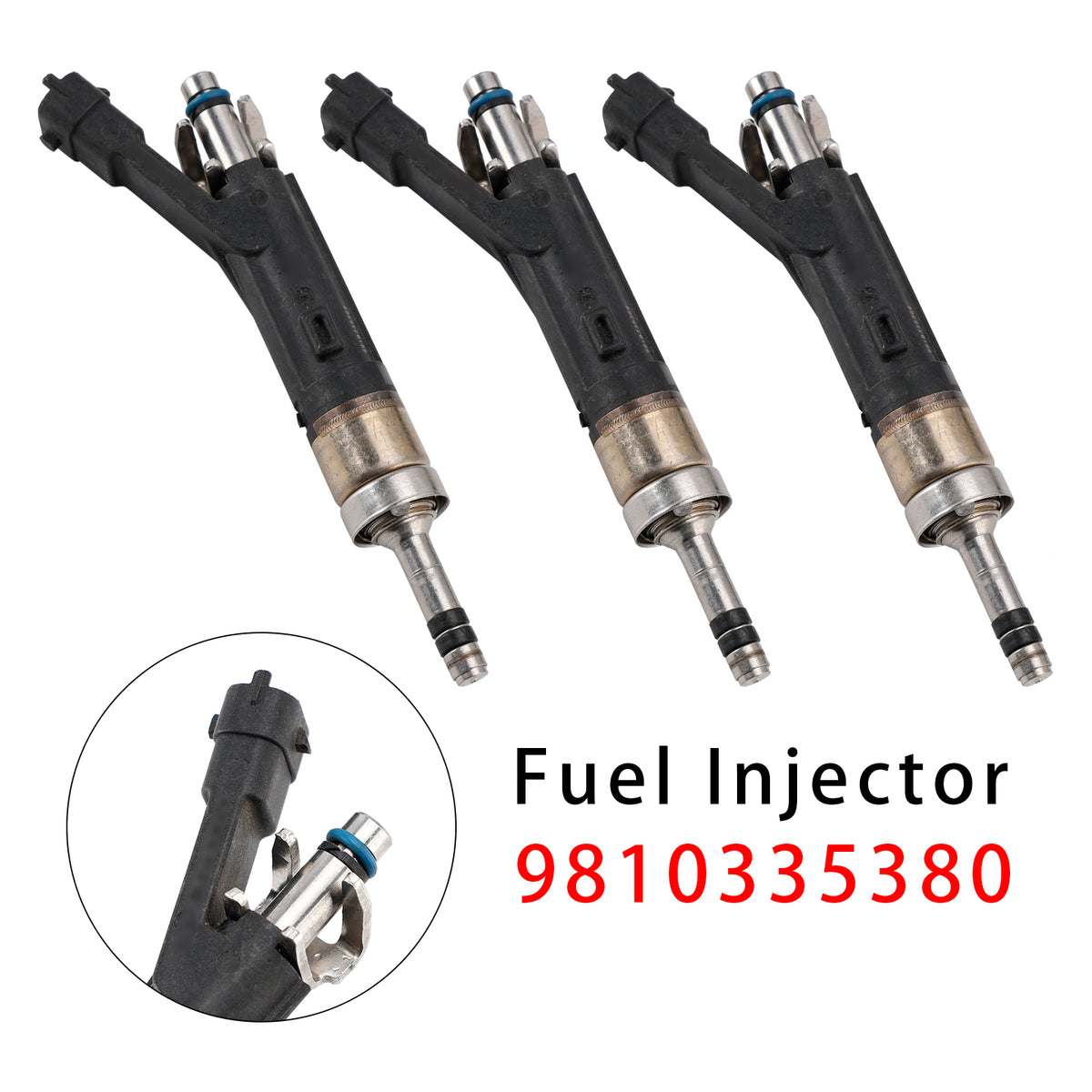Peugeot 208 308 3008 Citroen C3 C4 DS3 DS4 9810335380 3Pcs Fuel Injector