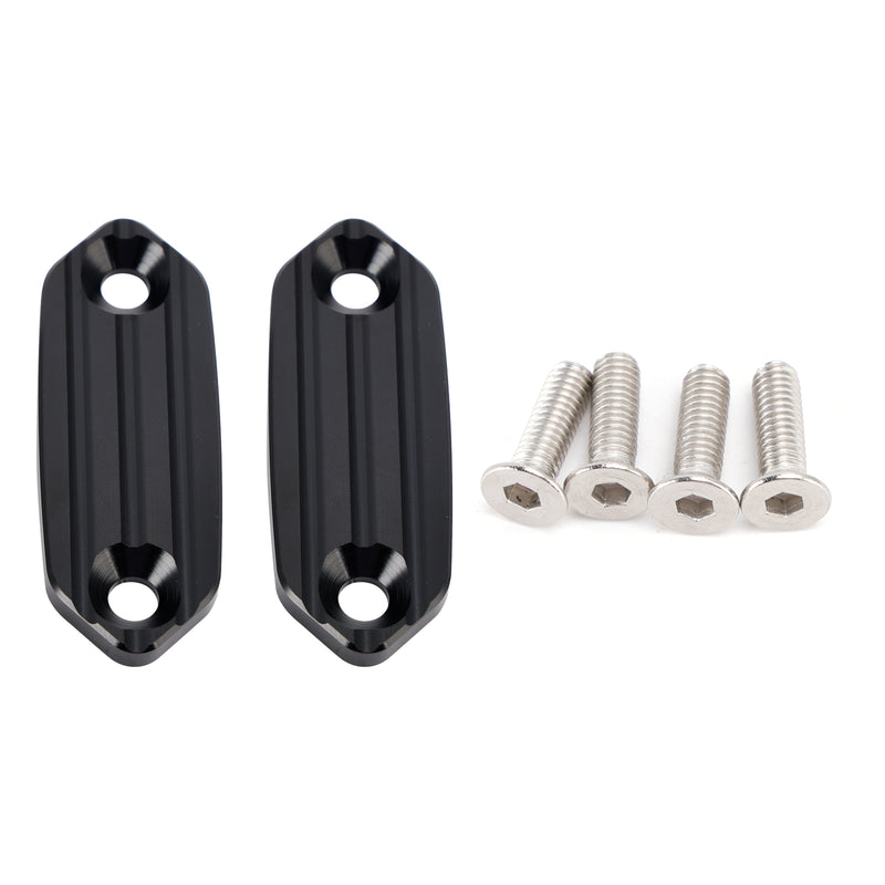 Kawasaki ZX6R Ninja ZX636 2013-2026 Mirror Block Off Plates Delete Kit