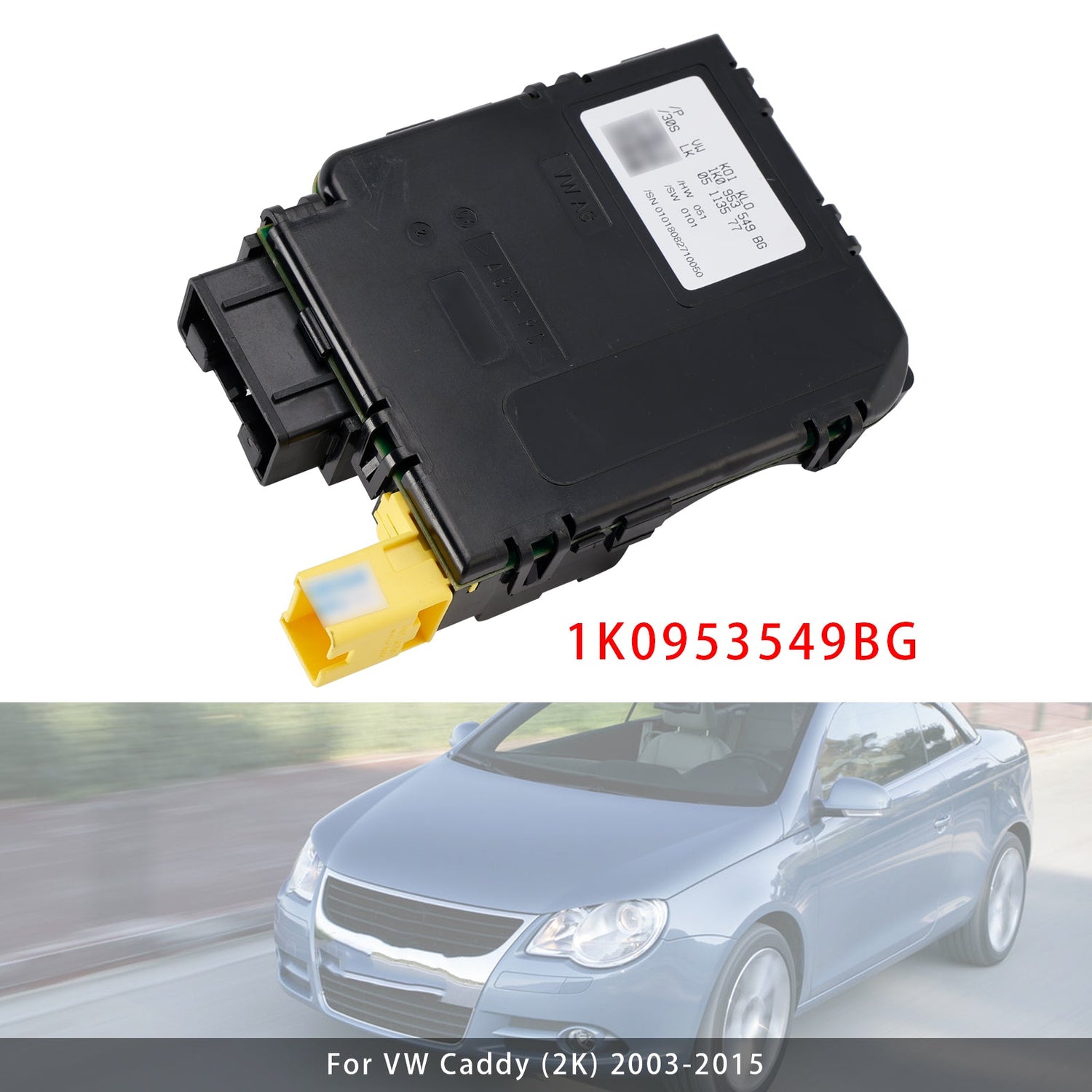 VW Caddy 1K0953549BG 2K Control Unit Steering Column Electronic Module