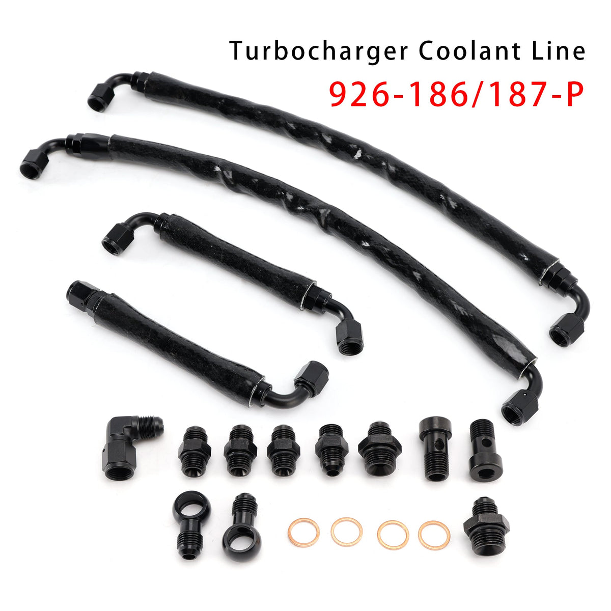 2011-2016 Ford F-150 3.5L Turbocharger Coolant Line Upgrade Kit