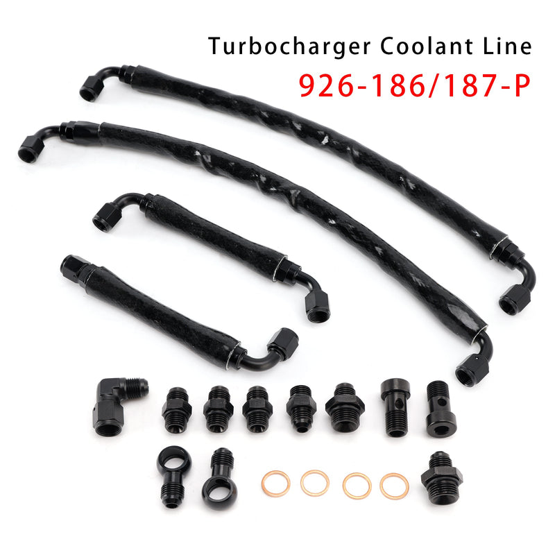 2011-2016 Ford F-150 3.5L Turbocharger Coolant Line Upgrade Kit