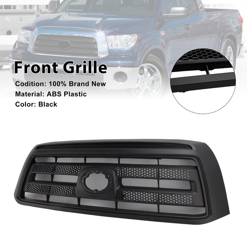 Matte Black Front Bumper Grill Grille Fit Toyota Tundra 2006-2009