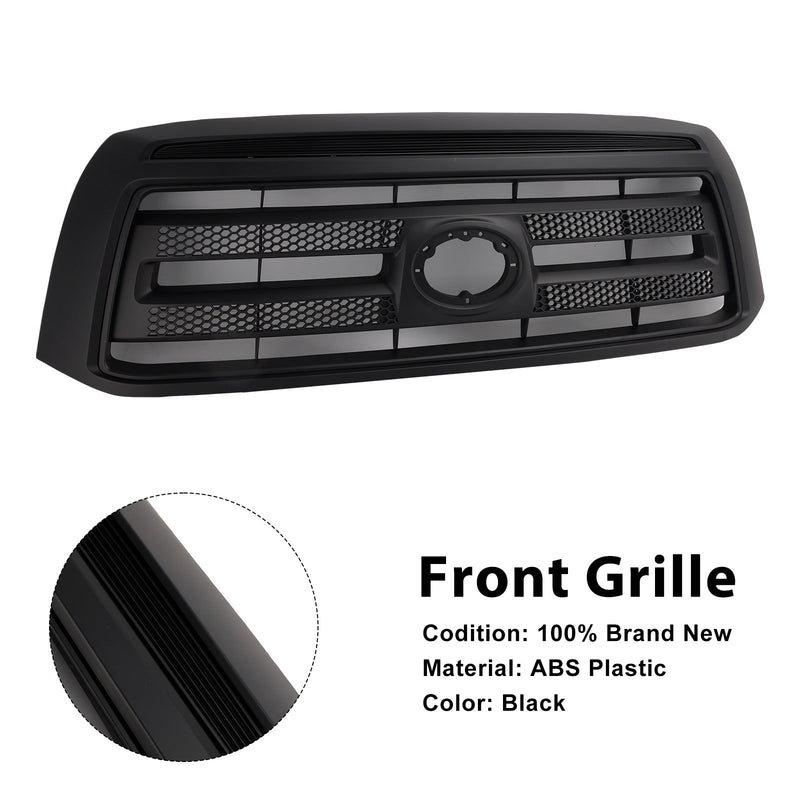 Matte Black Front Bumper Grill Grille Fit Toyota Tundra 2006-2009
