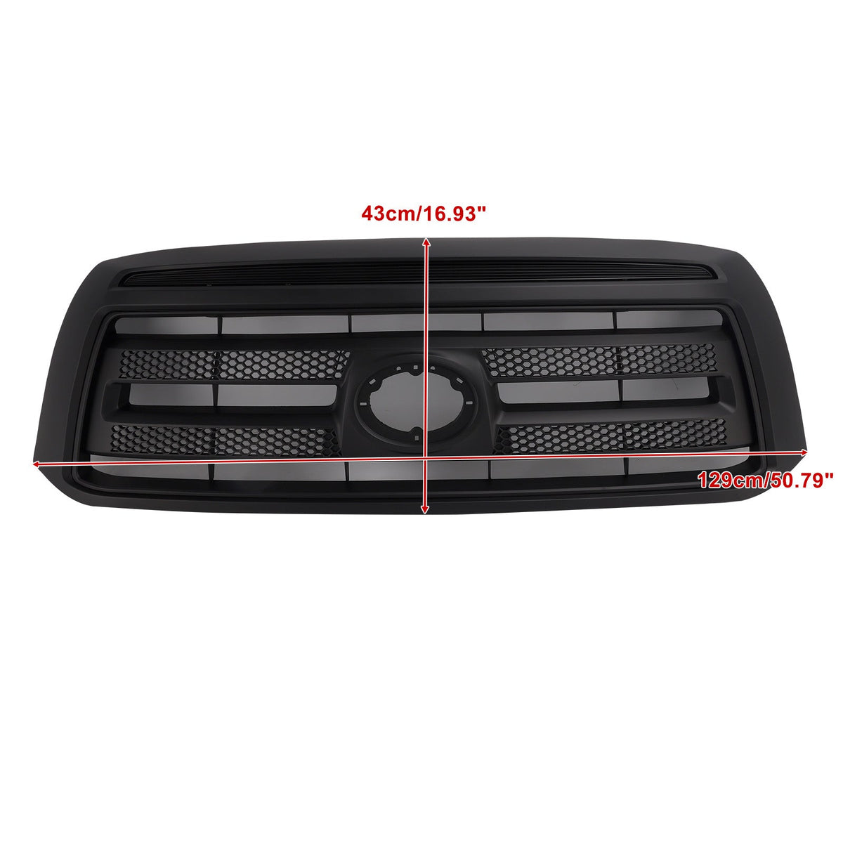 Matte Black Front Bumper Grill Grille Fit Toyota Tundra 2006-2009