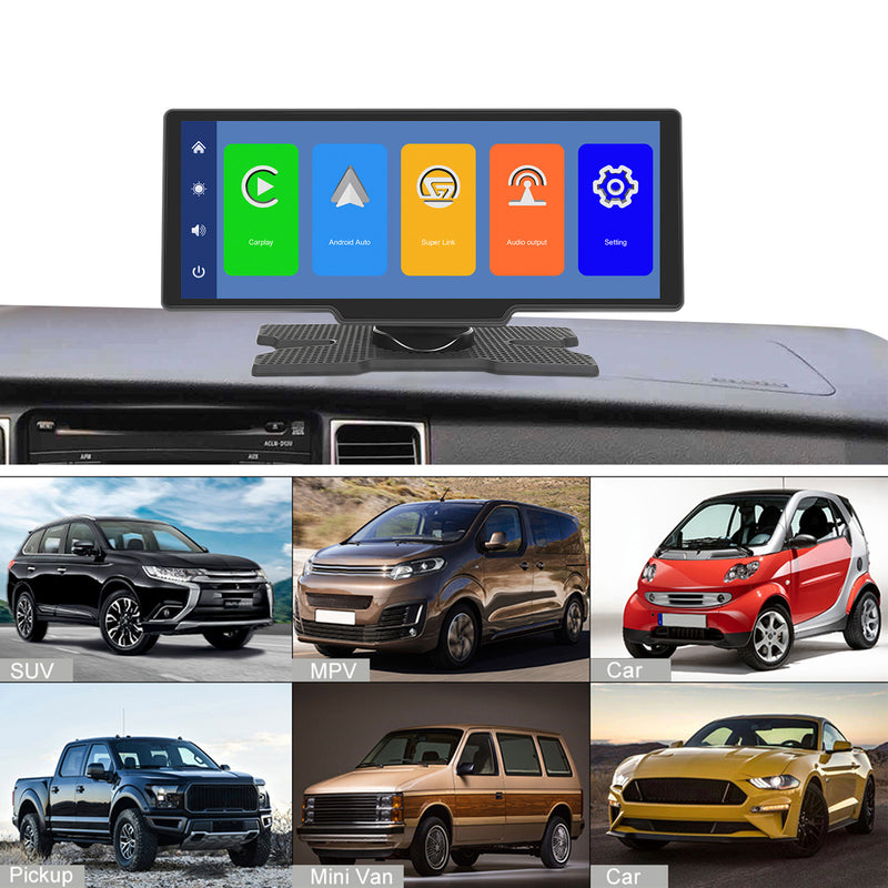 10.26inch HD Car Display Car Navigation System CarPlay all-in-one Machine Camera