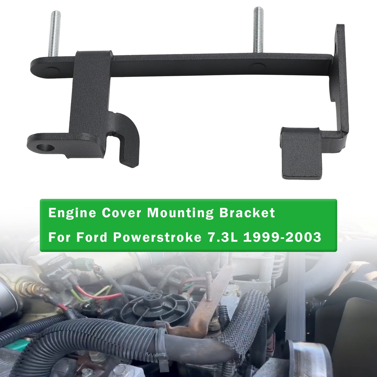 Engine Cover Mounting Bracket YC3Z-6A955-AA For Ford Powerstroke 7.3L 1999-2003