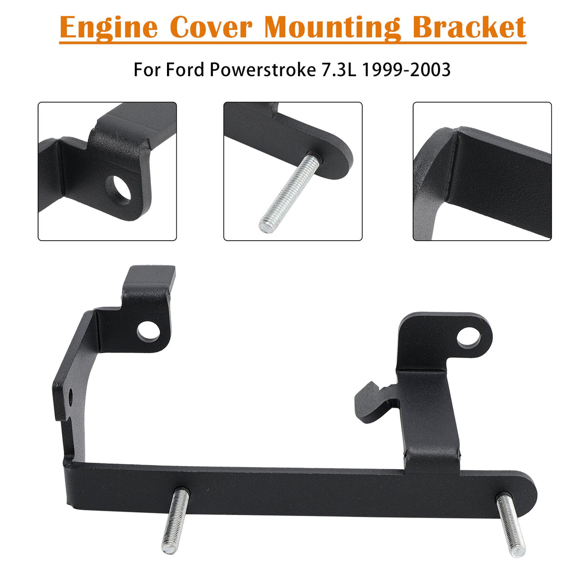 Engine Cover Mounting Bracket YC3Z-6A955-AA For Ford Powerstroke 7.3L 1999-2003
