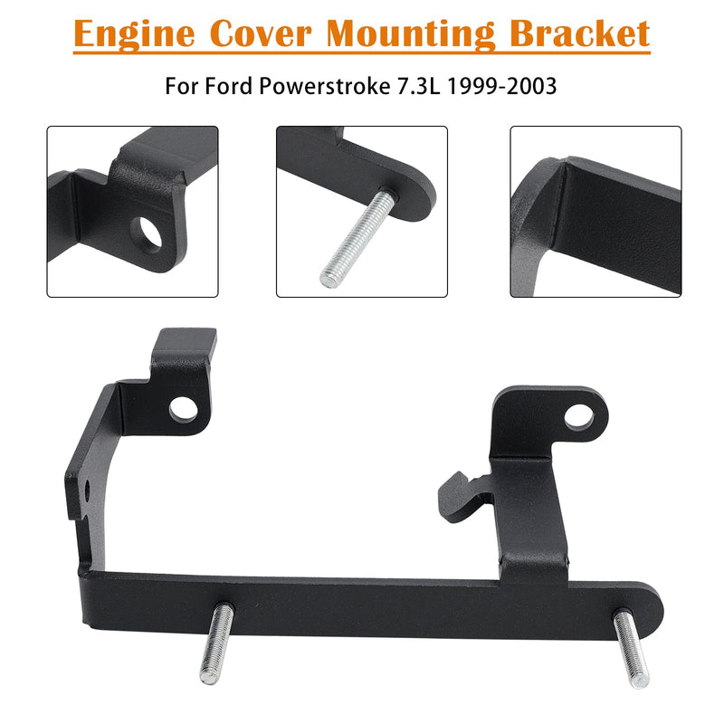 Engine Cover Mounting Bracket YC3Z-6A955-AA For Ford Powerstroke 7.3L 1999-2003