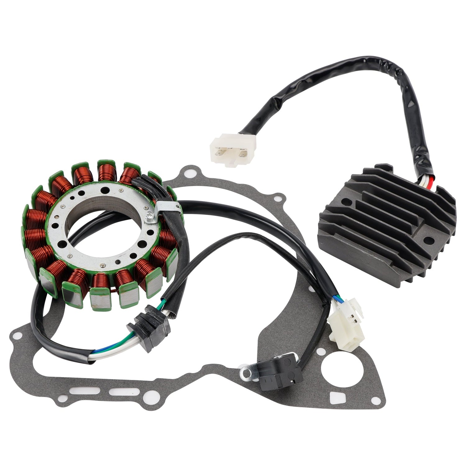 Stator Regulator Rectifier W/Gasket For Yamaha V Star 650 XVS650 Classic 04-11