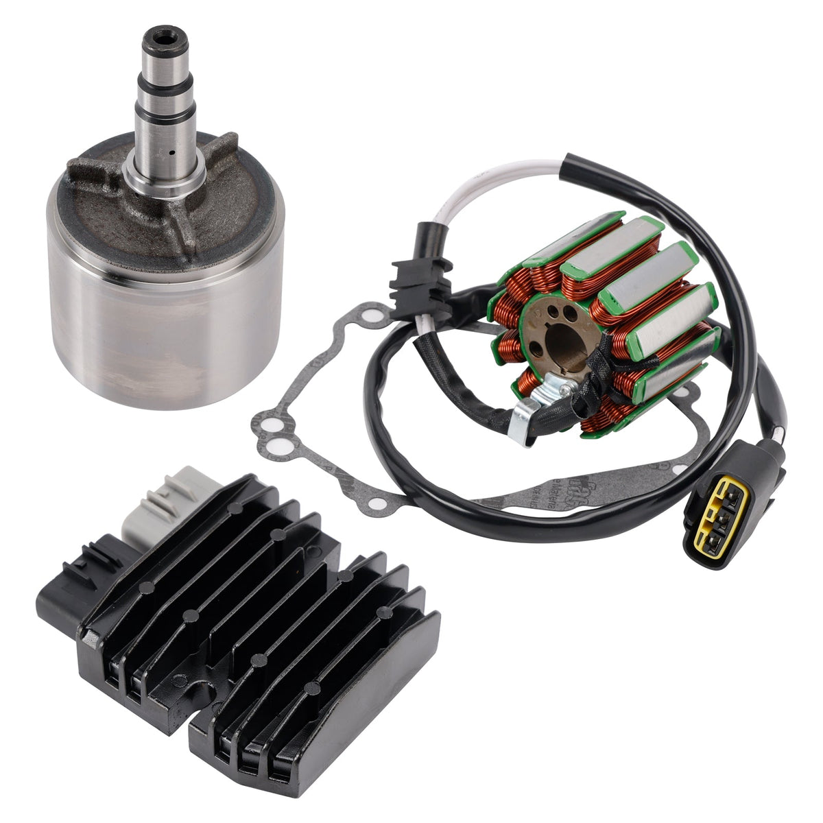 Stator Flywheel And Regulator Rectifier W/Gasket for Yamaha YZF-R1 R1 2004-2008