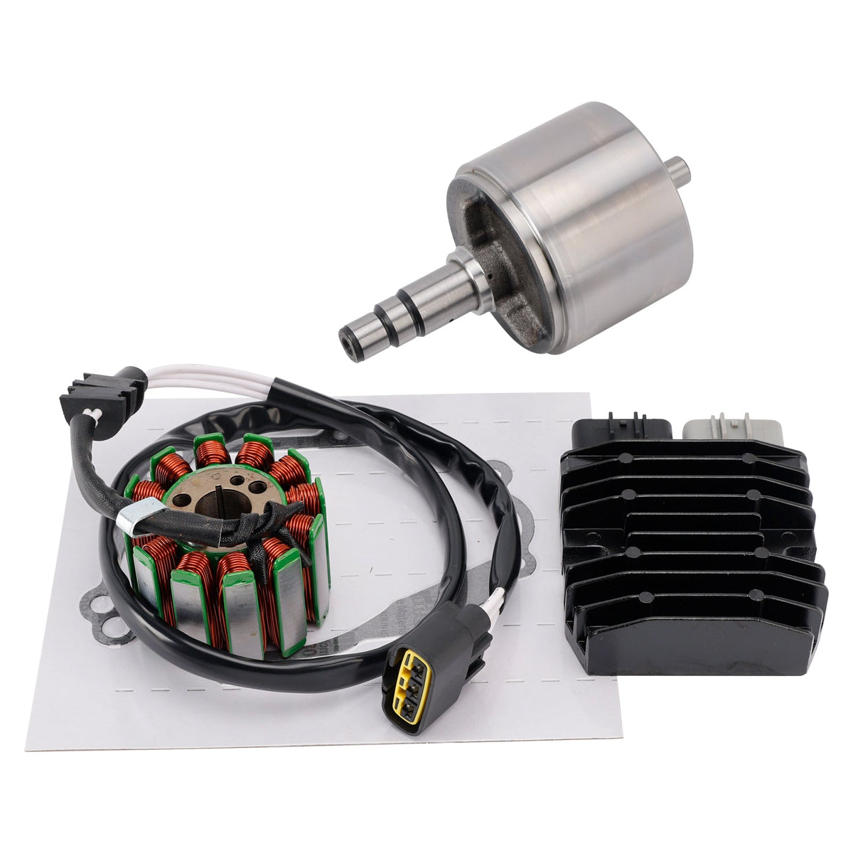 Stator Flywheel And Regulator Rectifier W/Gasket for Yamaha YZF-R1 R1 2004-2008
