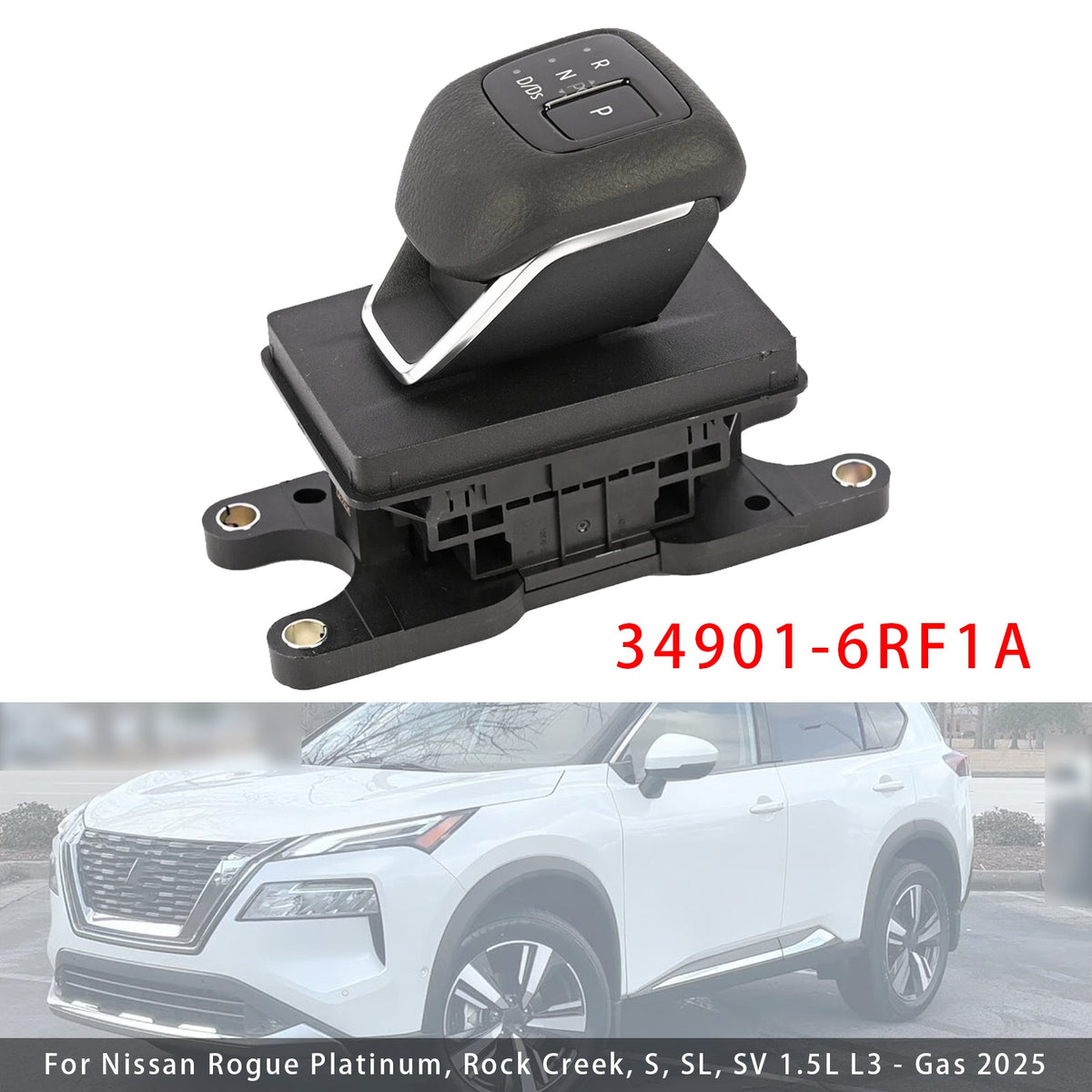 Nissan Rogue 2021-2024 Transmission Floor Gear Shifter With Knob 34901-6RF1A