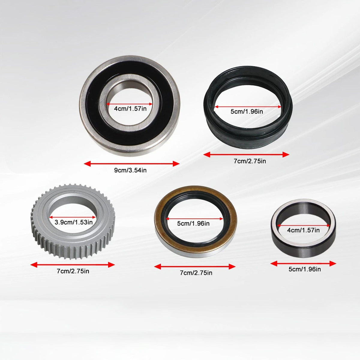 Rear Axle Shaft Bearing& Seal Kit 90363-40068 For Toyota Tacoma Tundra 4Runner