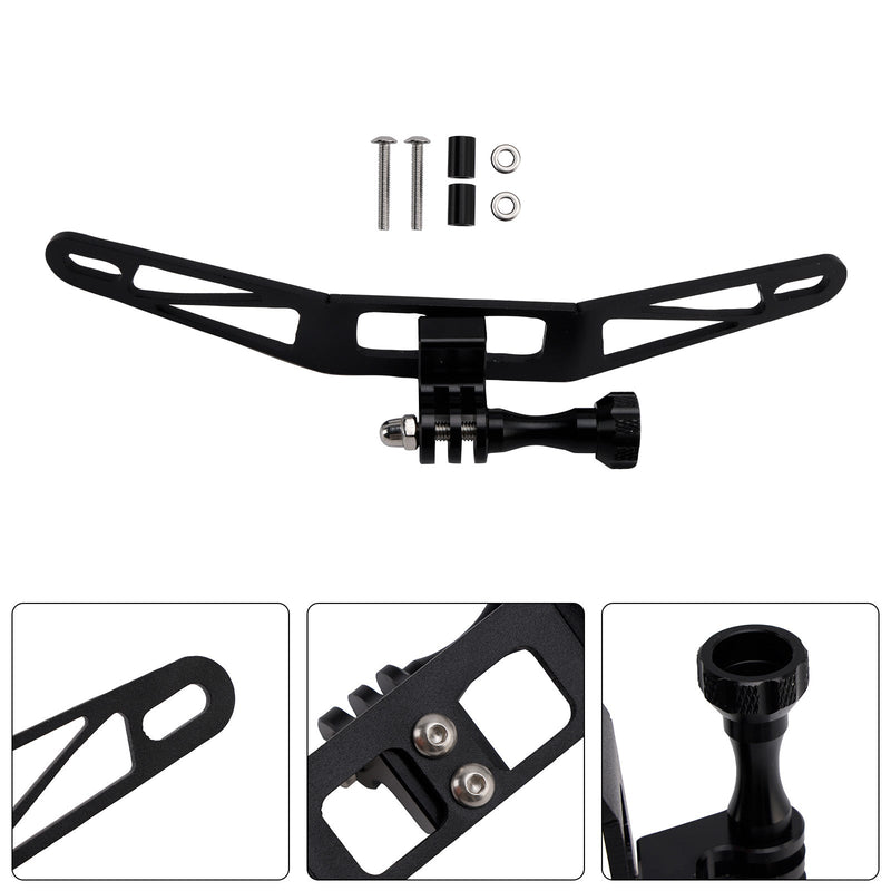 Bracket GoPro Camera Windscreen For BMW R1300GS S1000XR F900XR F850GS Black