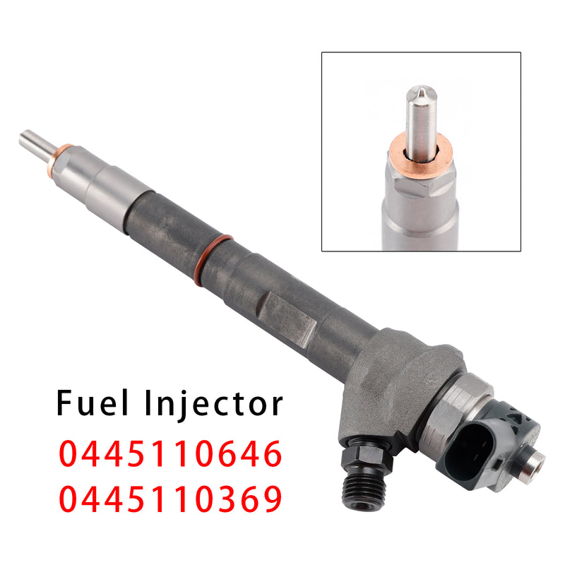 VW Audi Seat Skoda 2.0 TDI 0445110646 0445110369 1PCS Fuel Injector