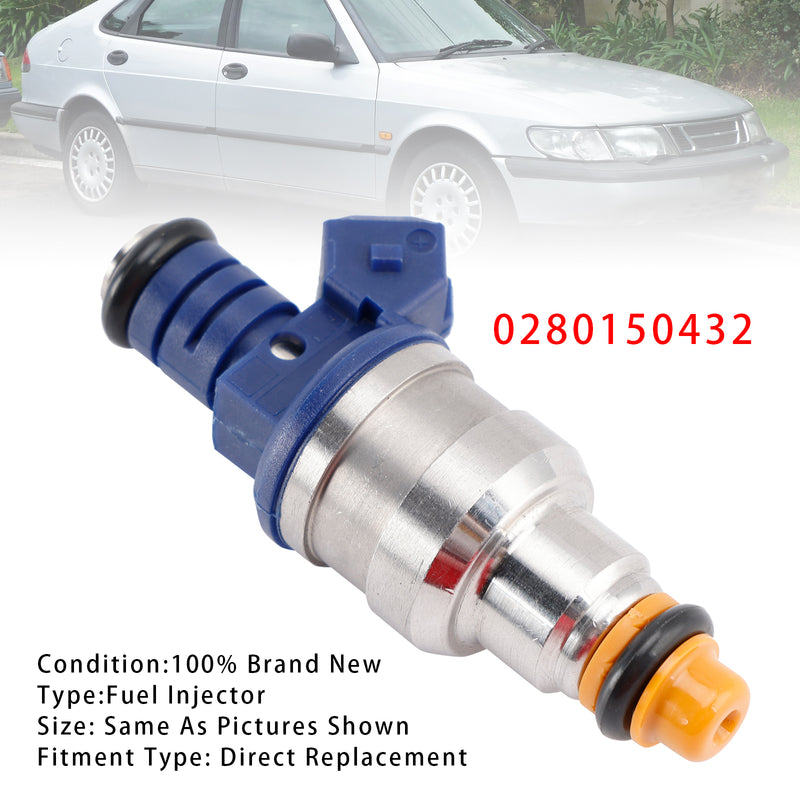 Saab 900 9000 2.3L 1994-1998 0280150432 1PCS Fuel Injector