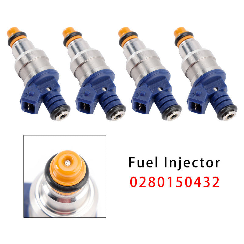 Saab 900 9000 2.3L 1994-1998 0280150432 4PCS Fuel Injector