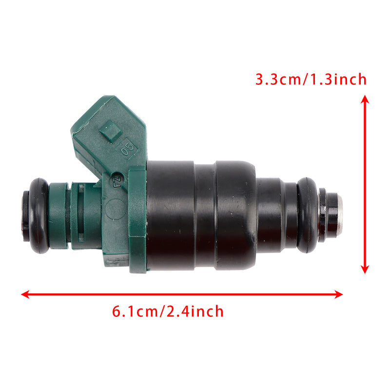 VW Golf IV Audi A3 8L Seat Leon Skoda 037906031AL 4PCS Fuel Injector