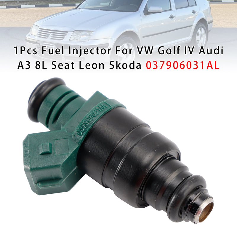 VW Golf IV Audi A3 8L Seat Leon Skoda 037906031AL 1PCS Fuel Injector