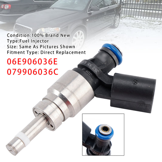 Audi A4 A5 A6 Q5 3.2L V6 06E906036E 079906036C 1PCS Fuel Injector