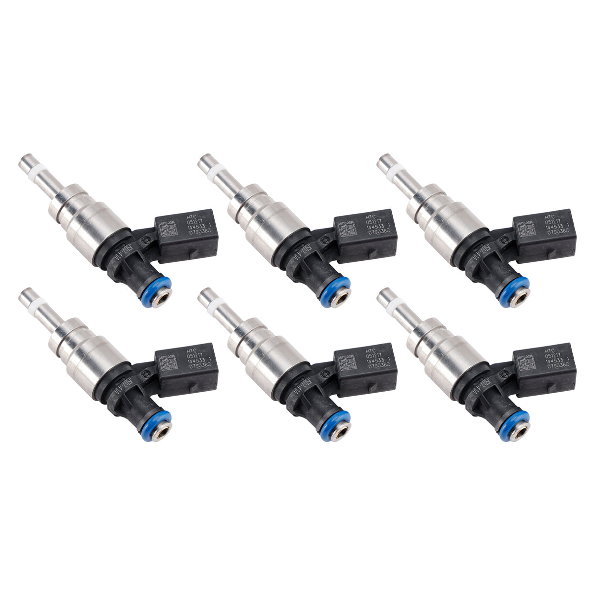 Audi A4 A5 A6 Q5 3.2L V6 06E906036E 079906036C 6PCS Fuel Injector
