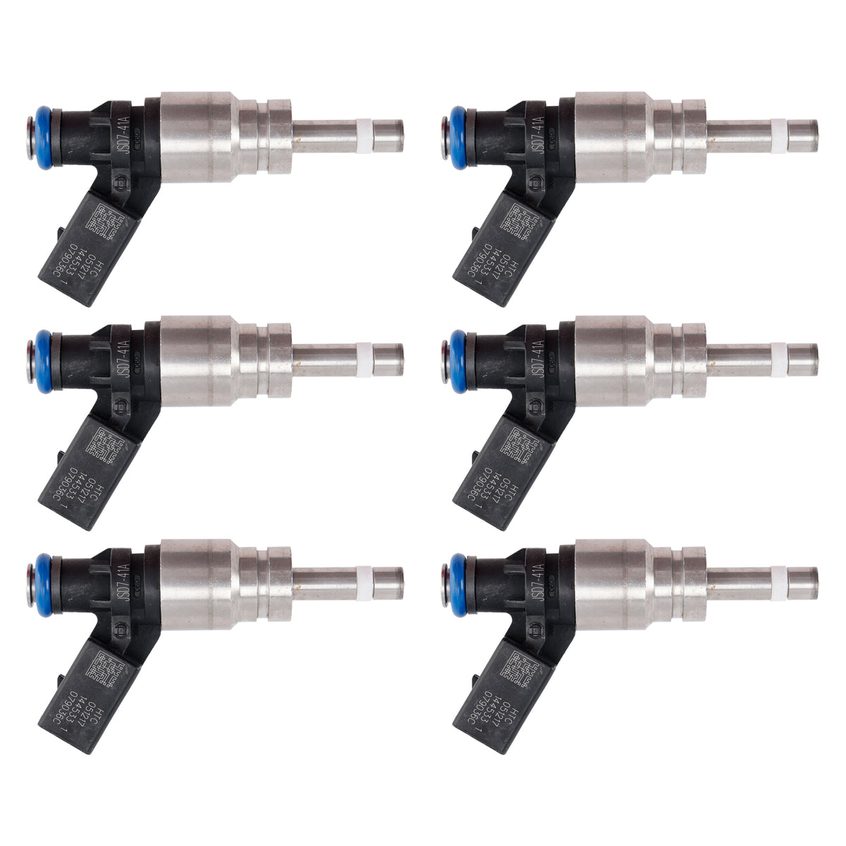 Audi A4 A5 A6 Q5 3.2L V6 06E906036E 079906036C 6PCS Fuel Injector