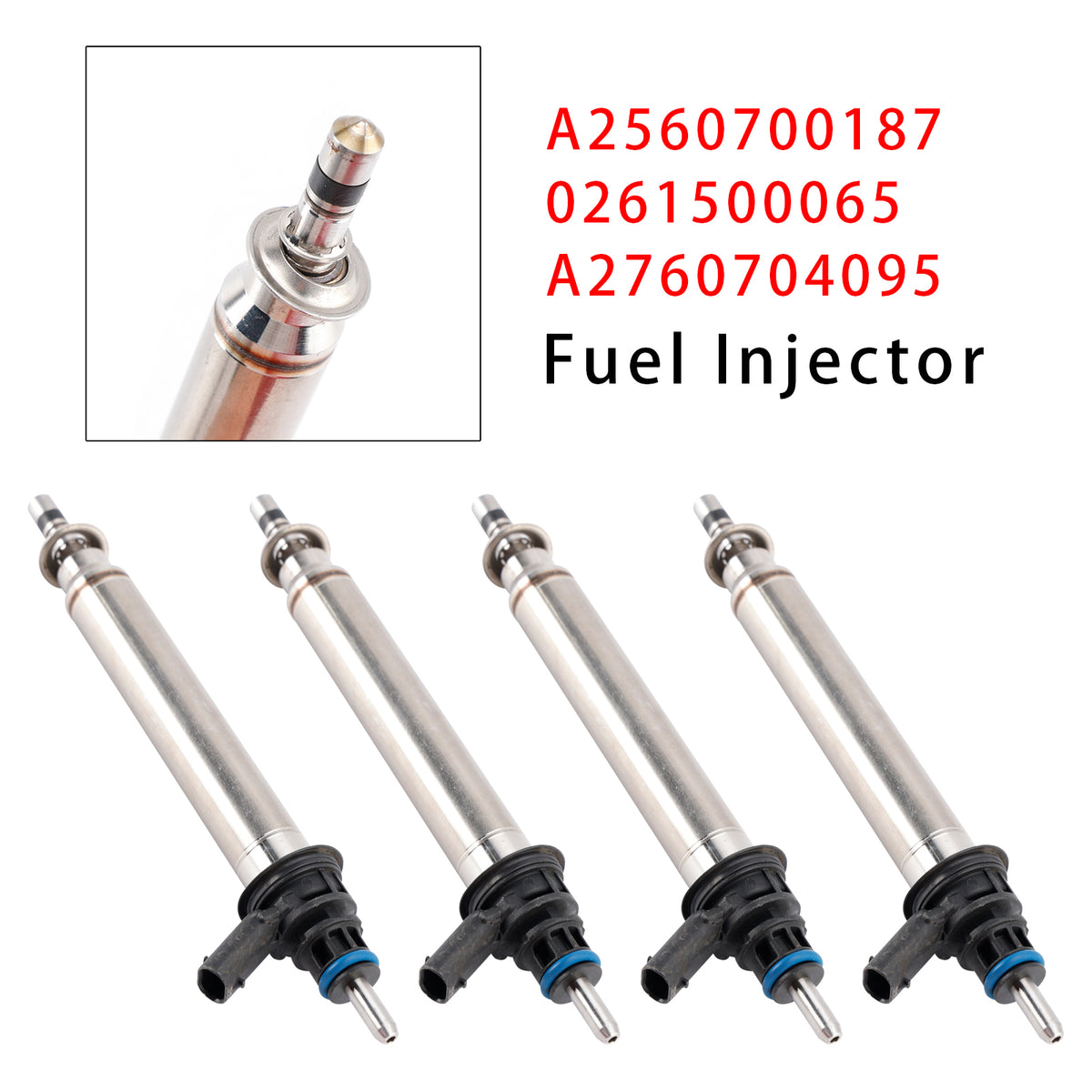 Mercedes Benz 2012-2022 A2560700187 0261500065 A2760704095 4PCS Fuel Injector