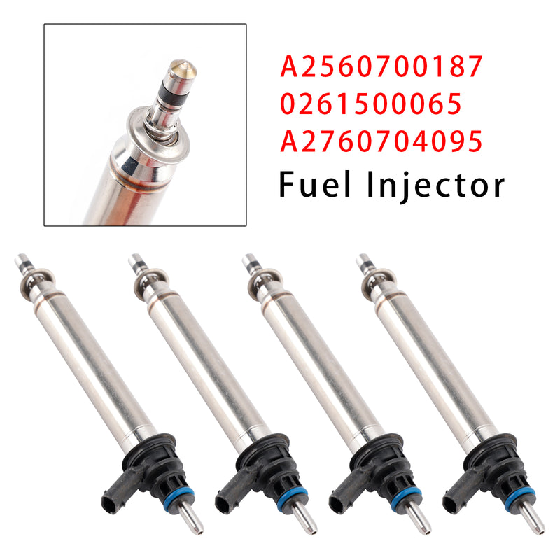 Mercedes Benz 2012-2022 A2560700187 0261500065 A2760704095 4PCS Fuel Injector
