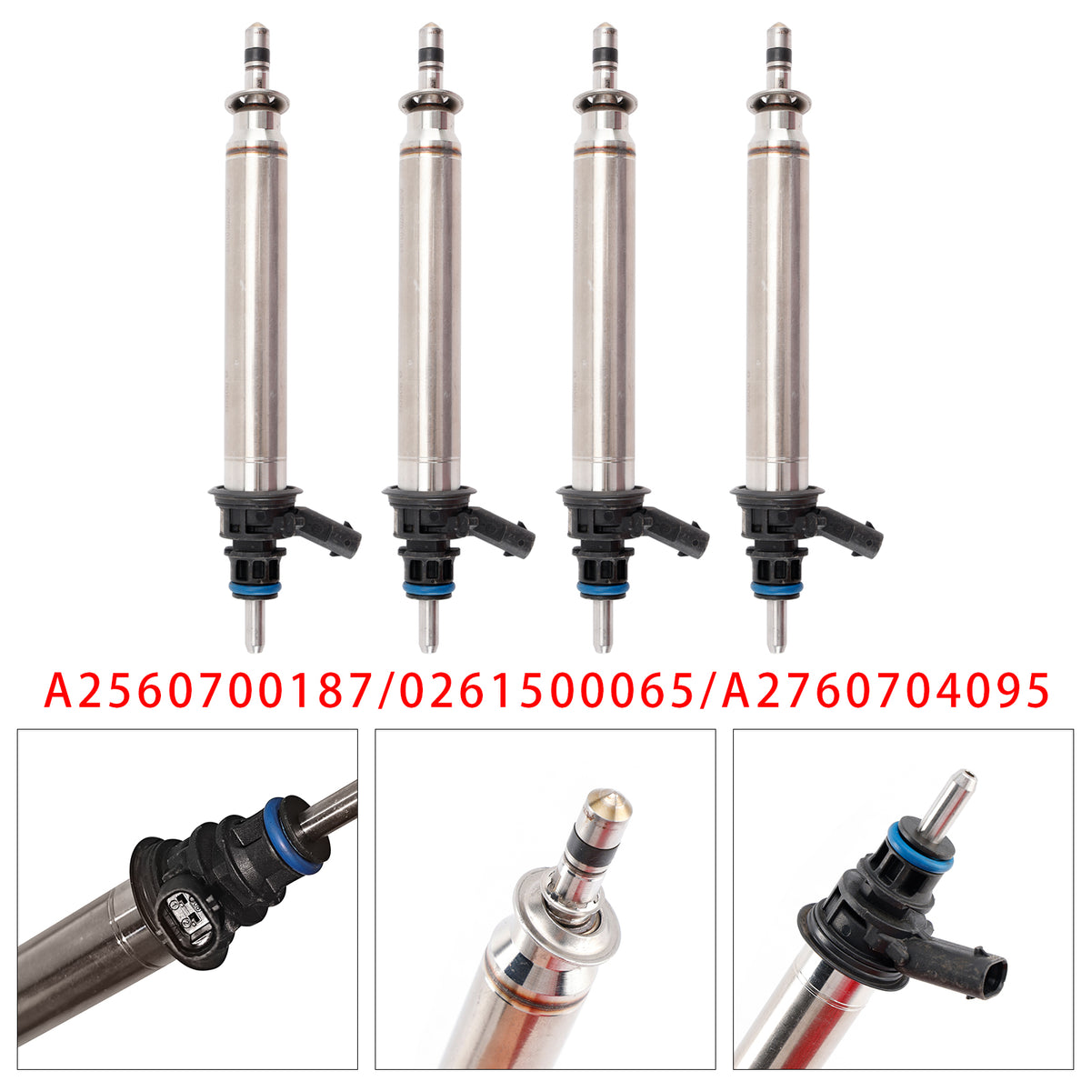 Mercedes Benz 2012-2022 A2560700187 0261500065 A2760704095 4PCS Fuel Injector