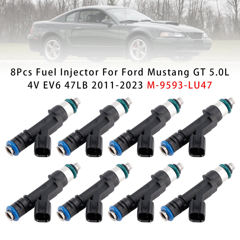 8Pcs 0280158279 Fuel Injector For Ford Mustang GT 5.0L 4.6L 4V EV6 1999-2023 M-9593-LU47