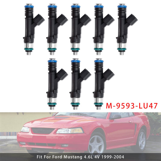 8Pcs 0280158279 Fuel Injector For Ford Mustang GT 5.0L 4.6L 4V EV6 1999-2023 M-9593-LU47