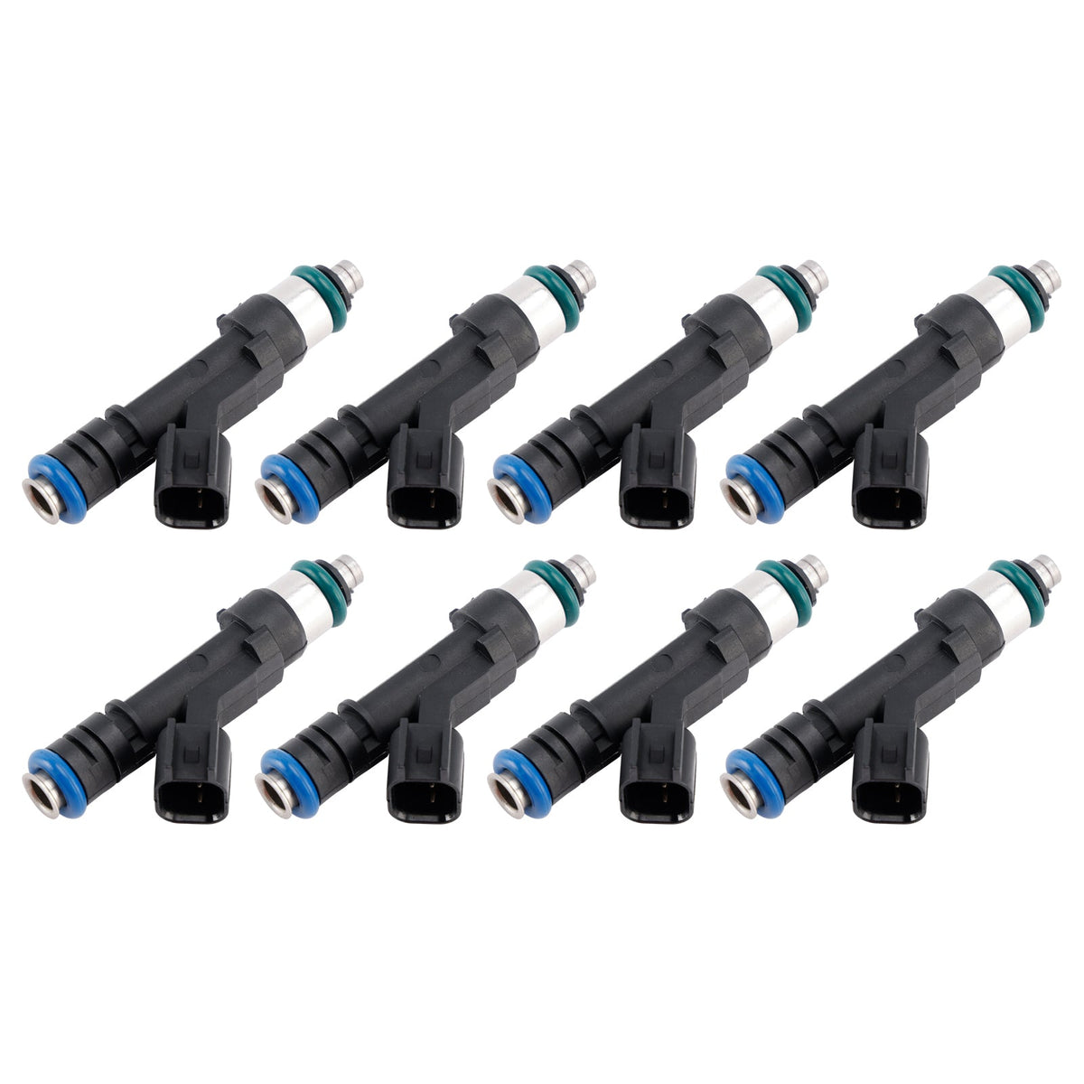 8Pcs 0280158279 Fuel Injector For Ford Mustang GT 5.0L 4.6L 4V EV6 1999-2023 M-9593-LU47