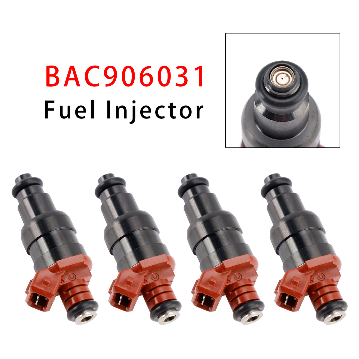 VW Golf III Jetta Derby Panel Van 1993-2003 BAC906031 4PCS Fuel Injector